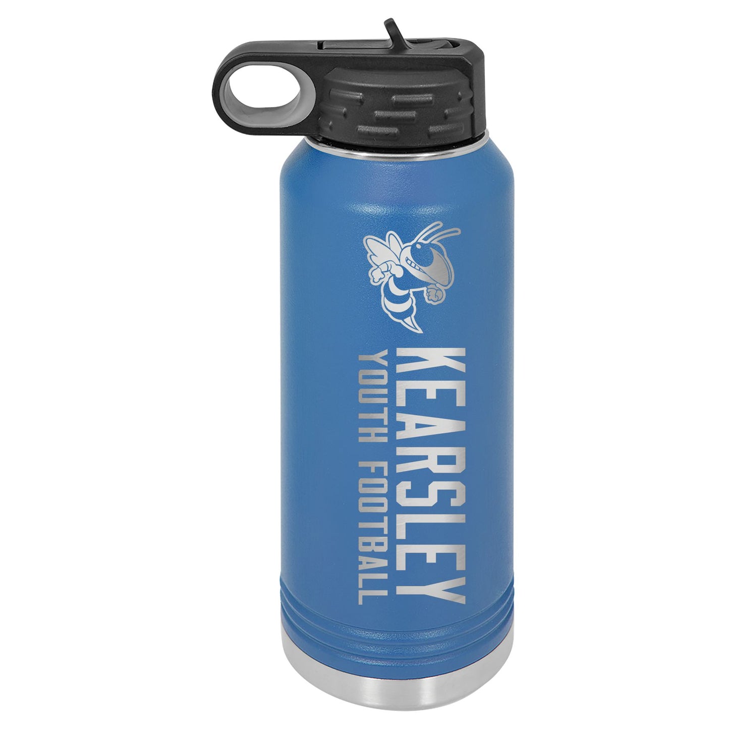 Kearsley Football Engraved 32 oz Water Bottle