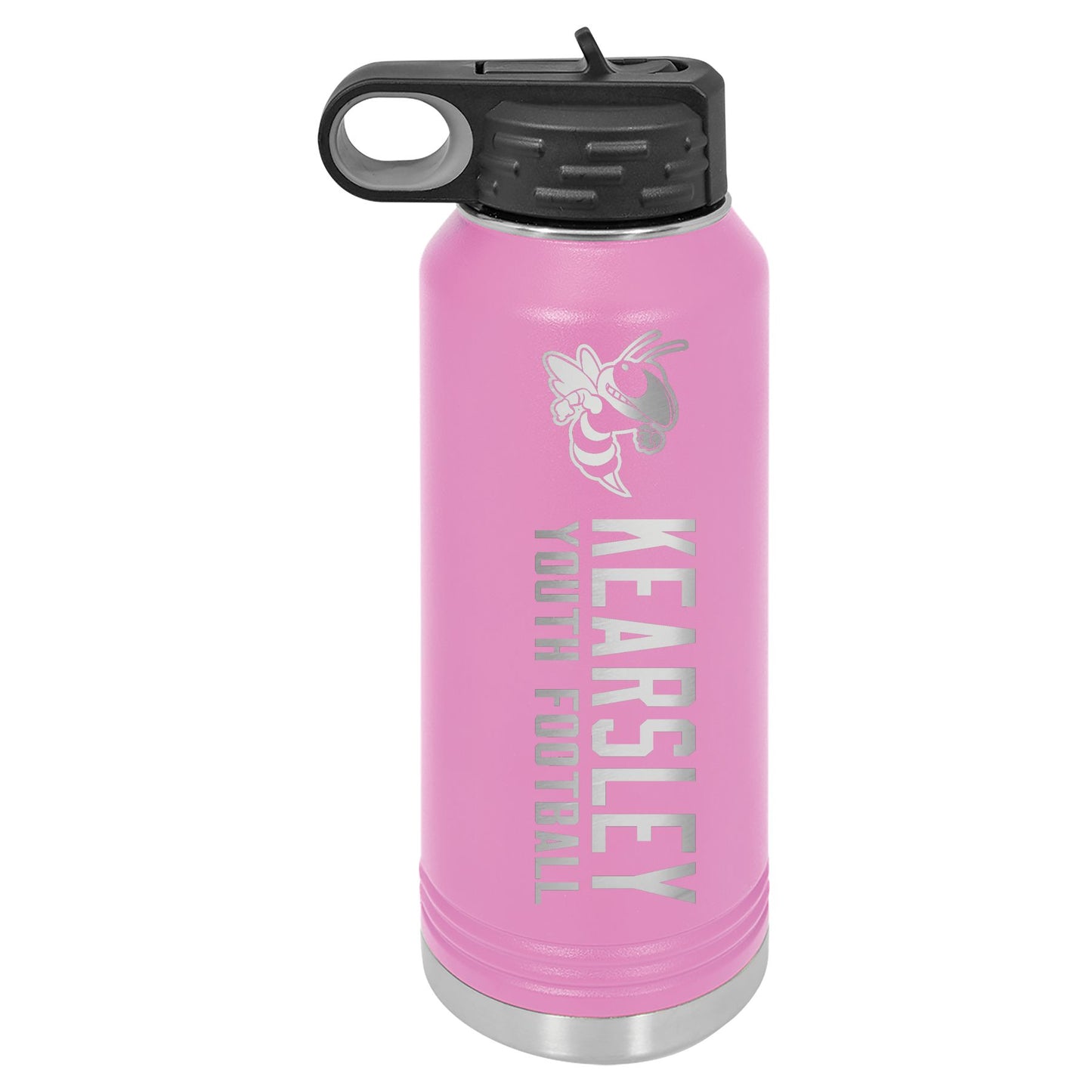 Kearsley Football Engraved 32 oz Water Bottle