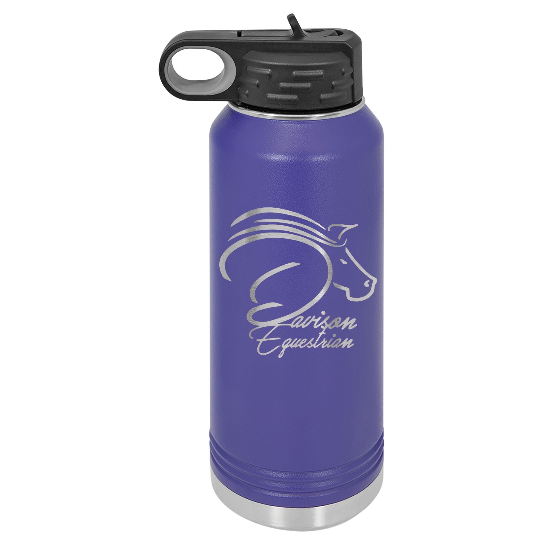 Davison Equestrian Engraved 32 oz Water Bottle