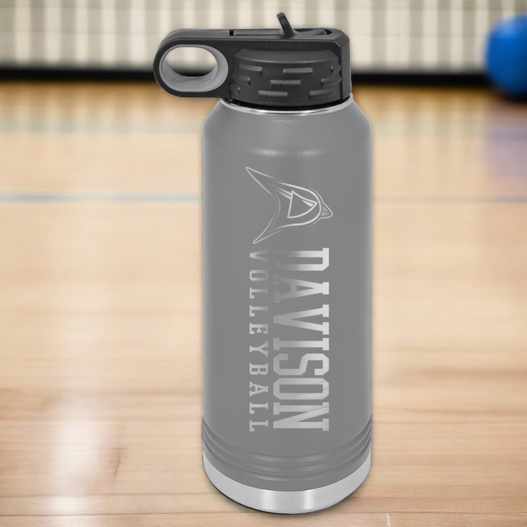 Davison Volleyball Engraved 32 oz Water Bottle