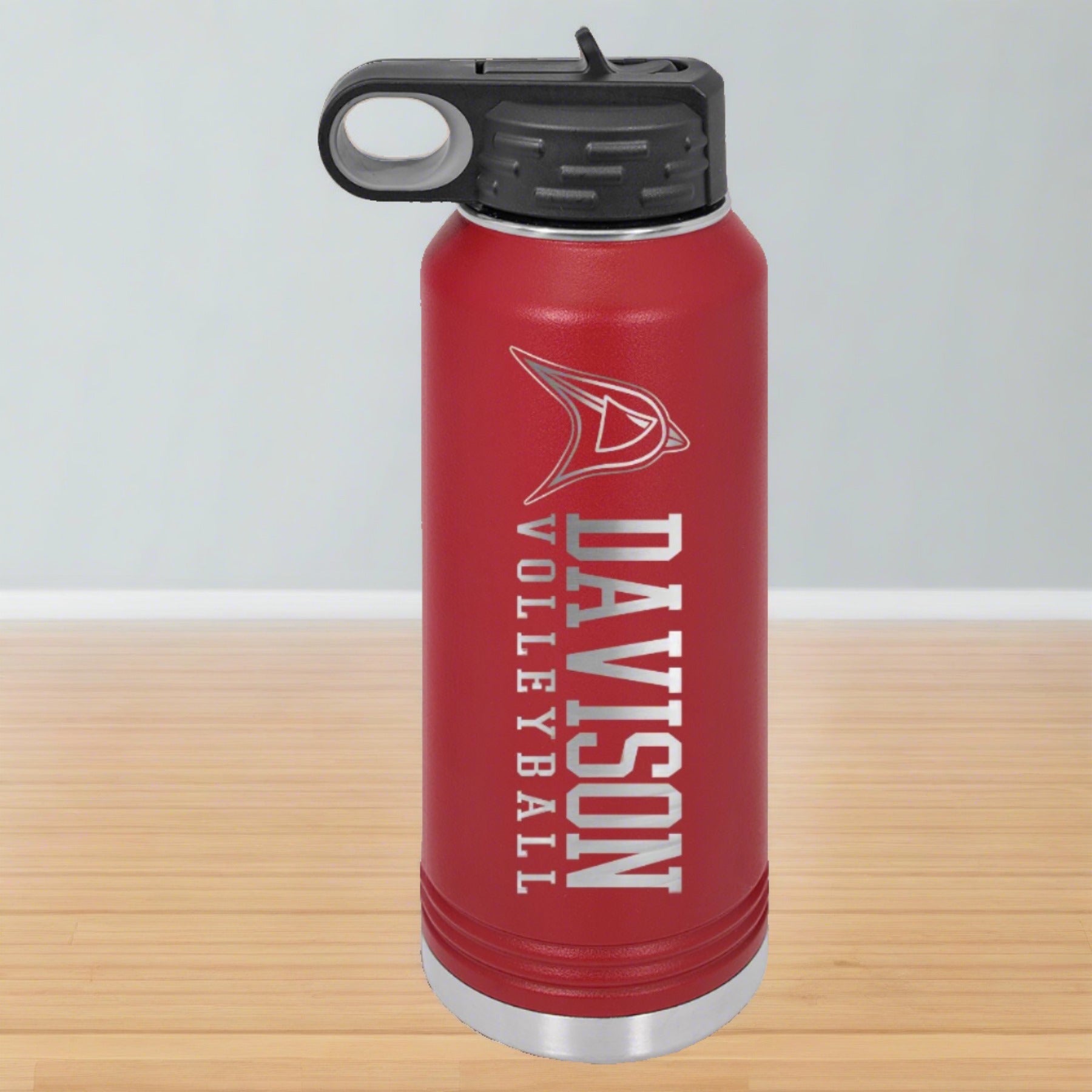 Davison Volleyball Engraved 32 oz Water Bottle