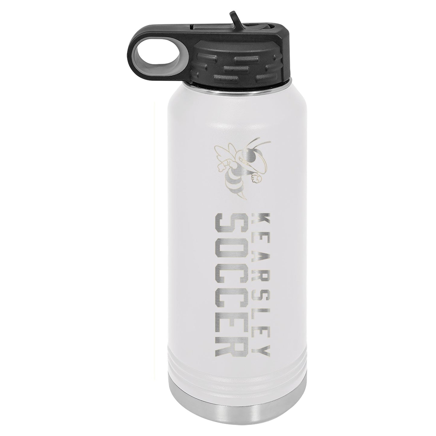 Kearsley Soccer Engraved 32oz Water Bottle