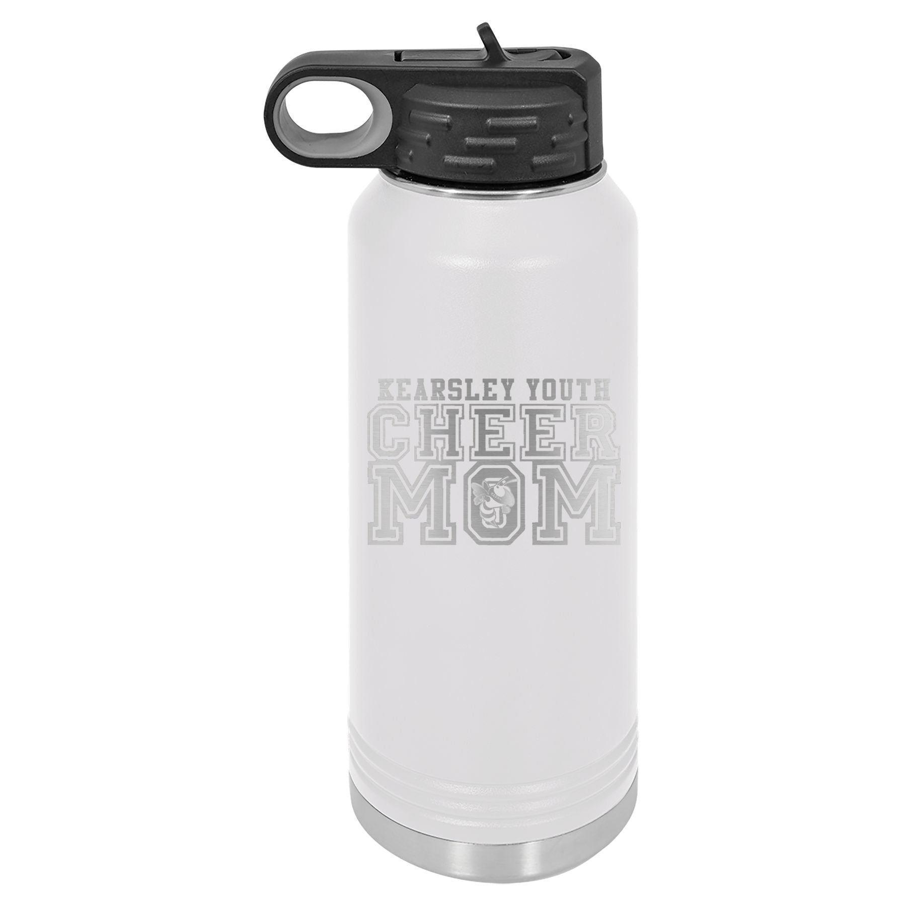 Kearsley Cheer Mom Engraved 32 oz Water Bottle