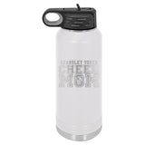 Kearsley Youth Cheer Mom Engraved 32 oz Water Bottle
