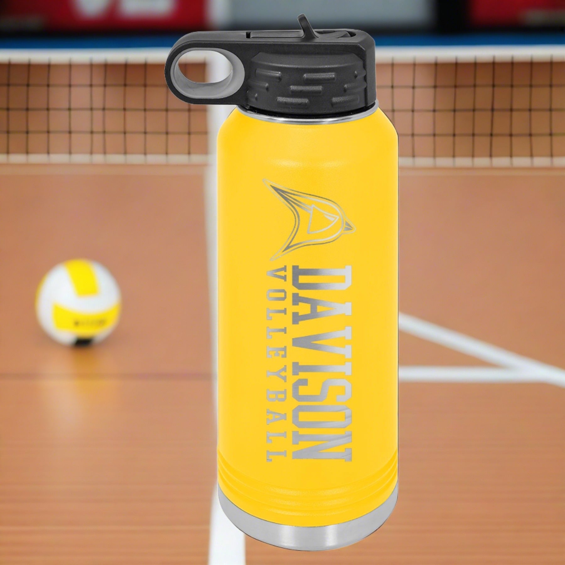 Davison Volleyball Engraved 32 oz Water Bottle