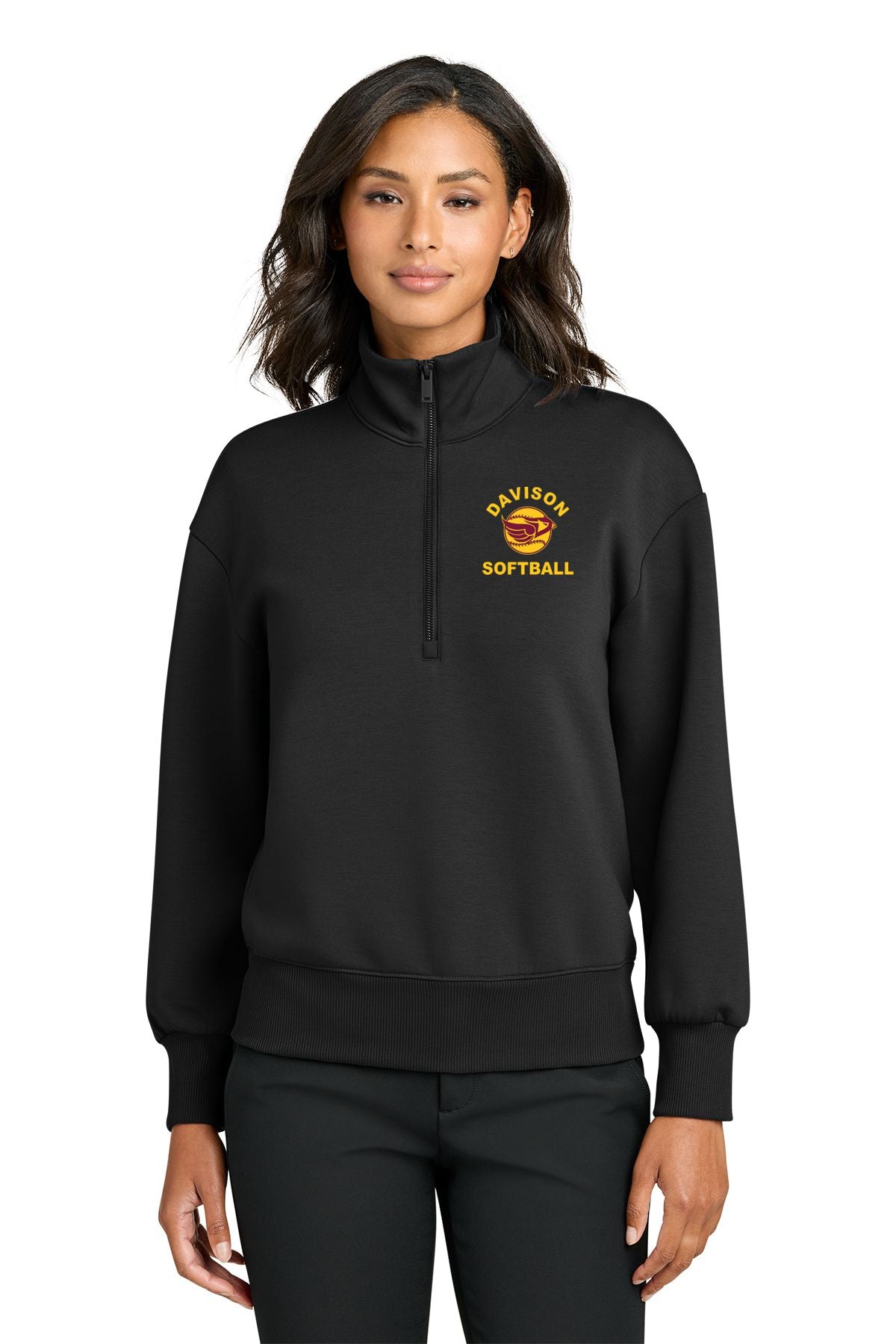 Davison Softball Women’s Soft Spacer 1/4-Zip