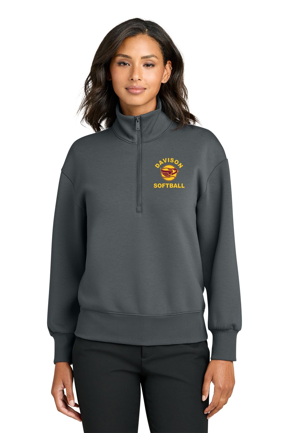 Davison Softball Women’s Soft Spacer 1/4-Zip