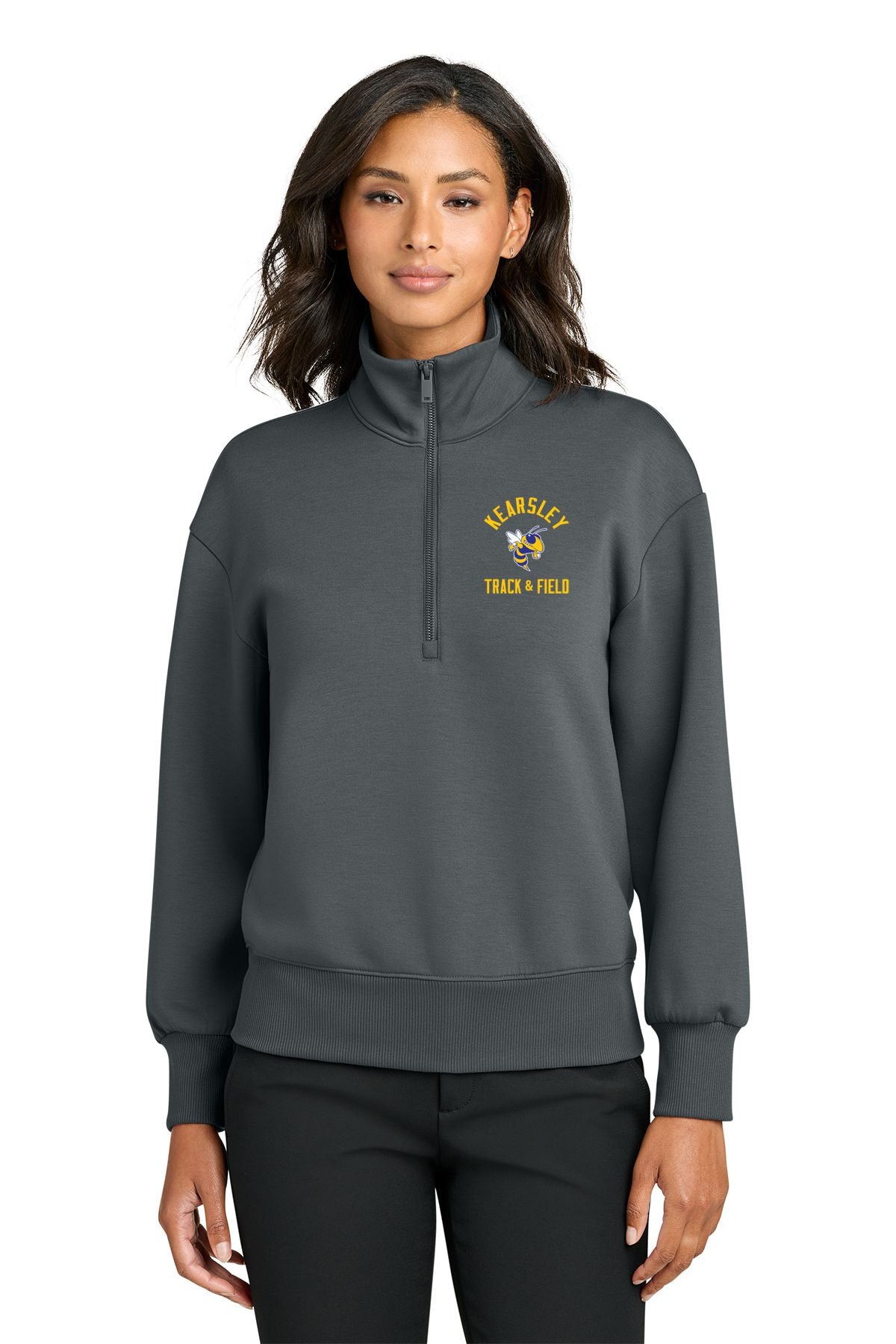 Kearsley Track & Field Women’s Soft Spacer 1/4-Zip