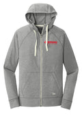 Mersino Sueded Cotton Blend Full-Zip Hoodie