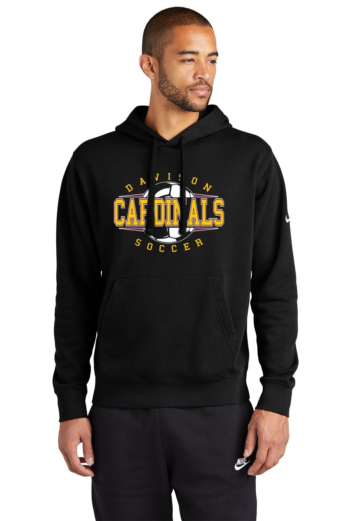 Davison Soccer Nike Club Fleece Hood