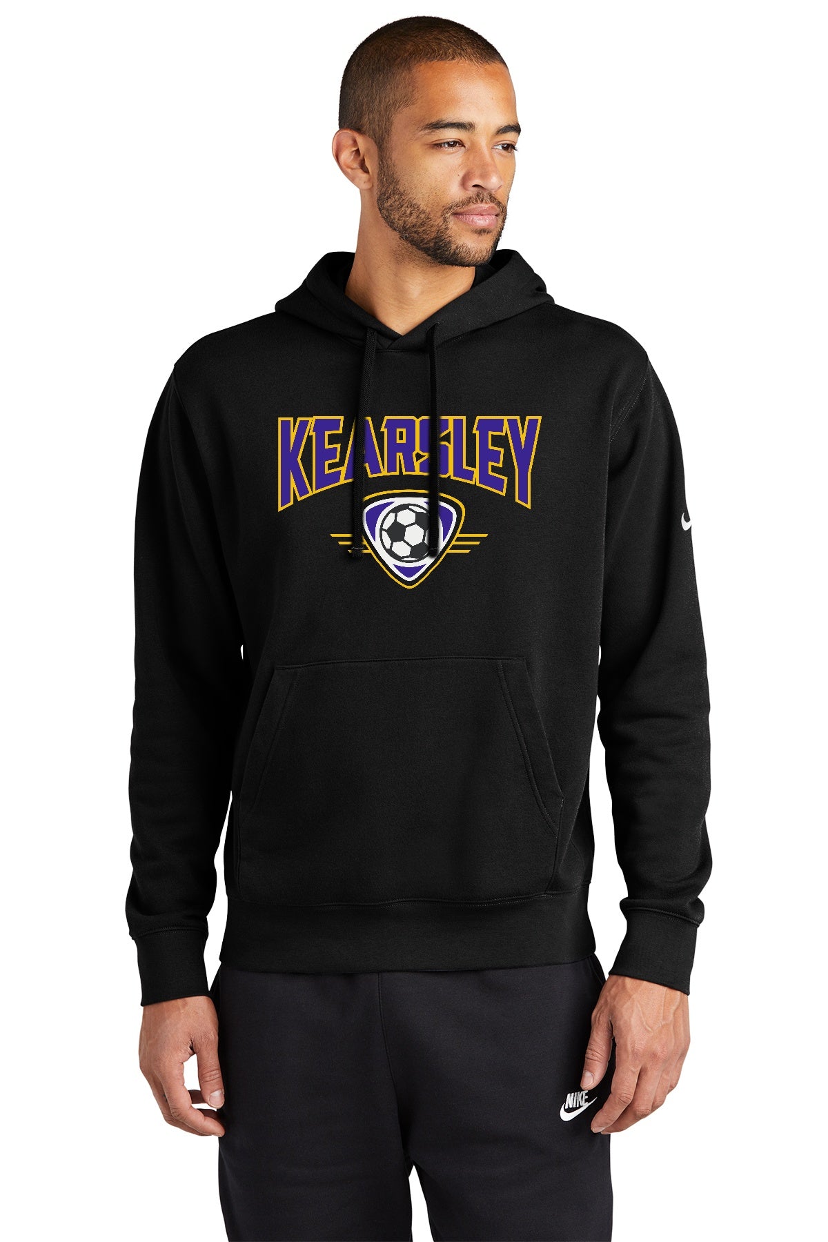 Kearsley Soccer Nike Club Fleece Hood