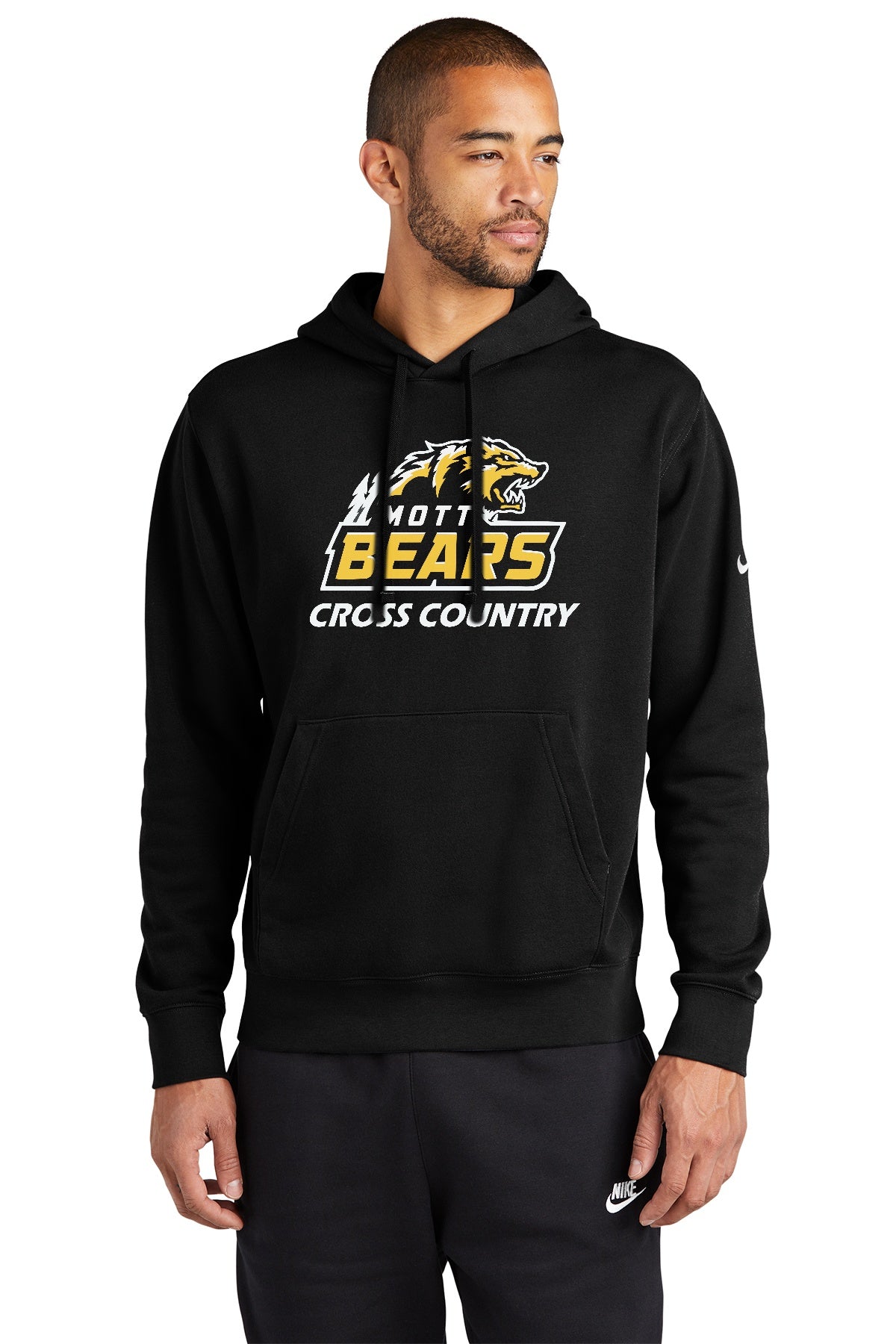 Mott Cross Country Nike Club Fleece Hood