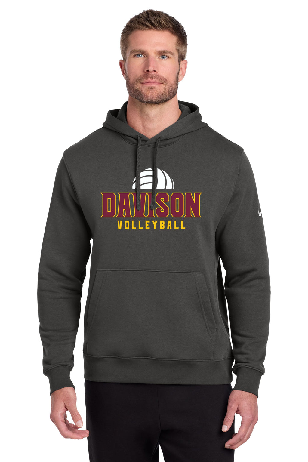 Davison Volleyball Nike Club Fleece Hood