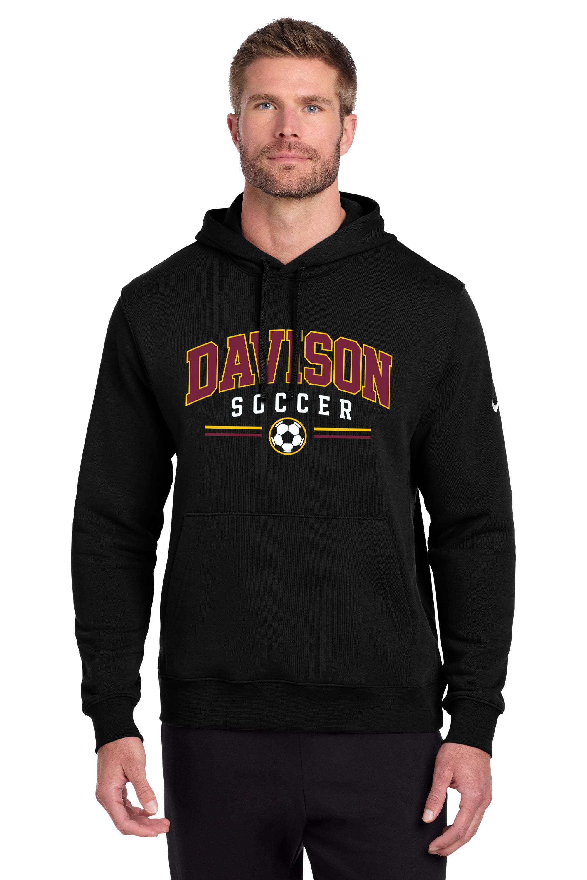 Davison Soccer Nike Club Fleece Hood