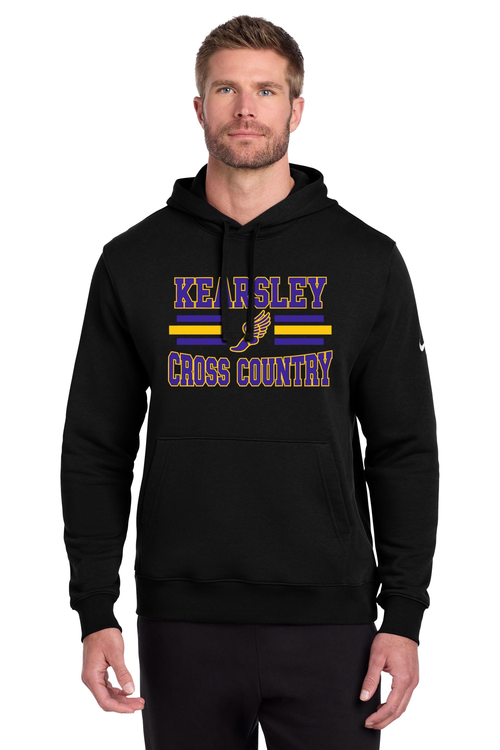 Kearsley Cross Country Nike Club Fleece Hood