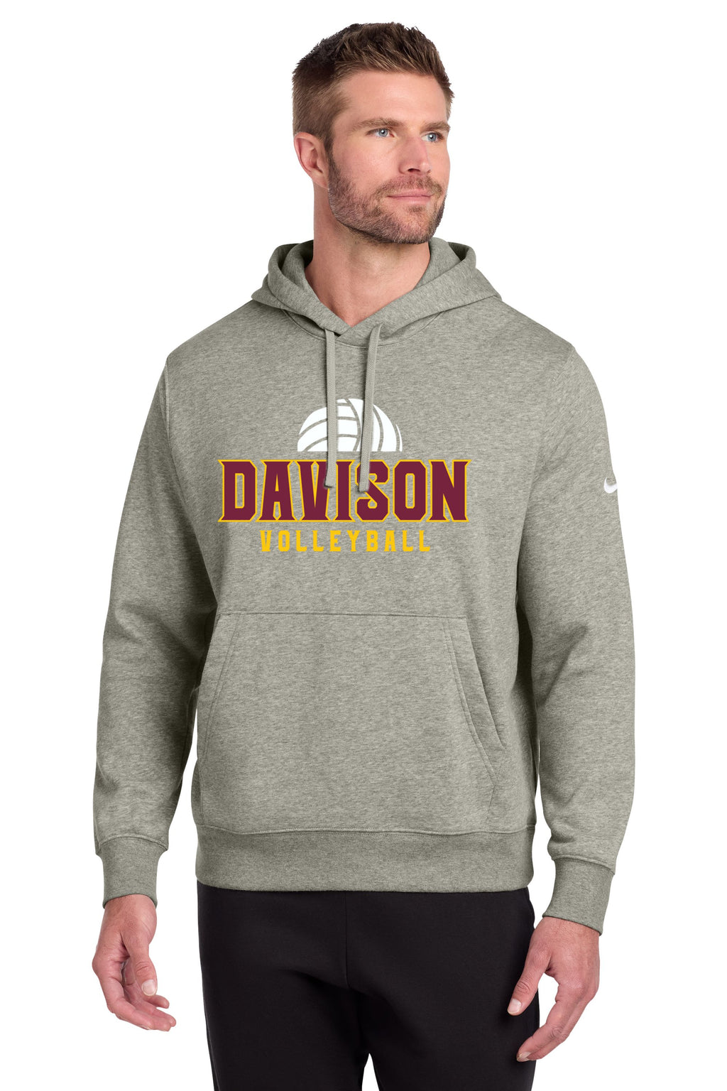 Davison Volleyball Nike Club Fleece Hood