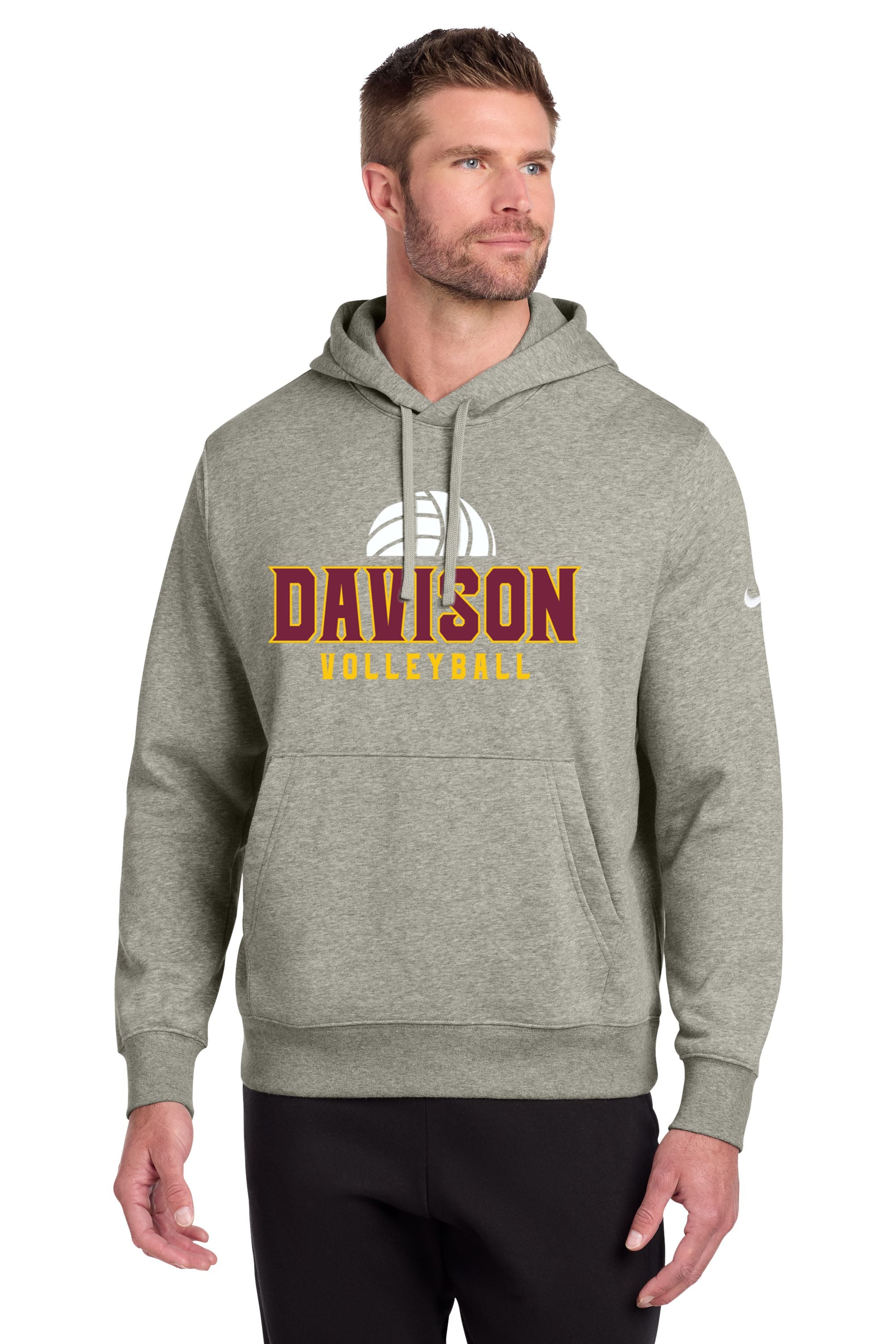 Davison Volleyball Nike Club Fleece Hood