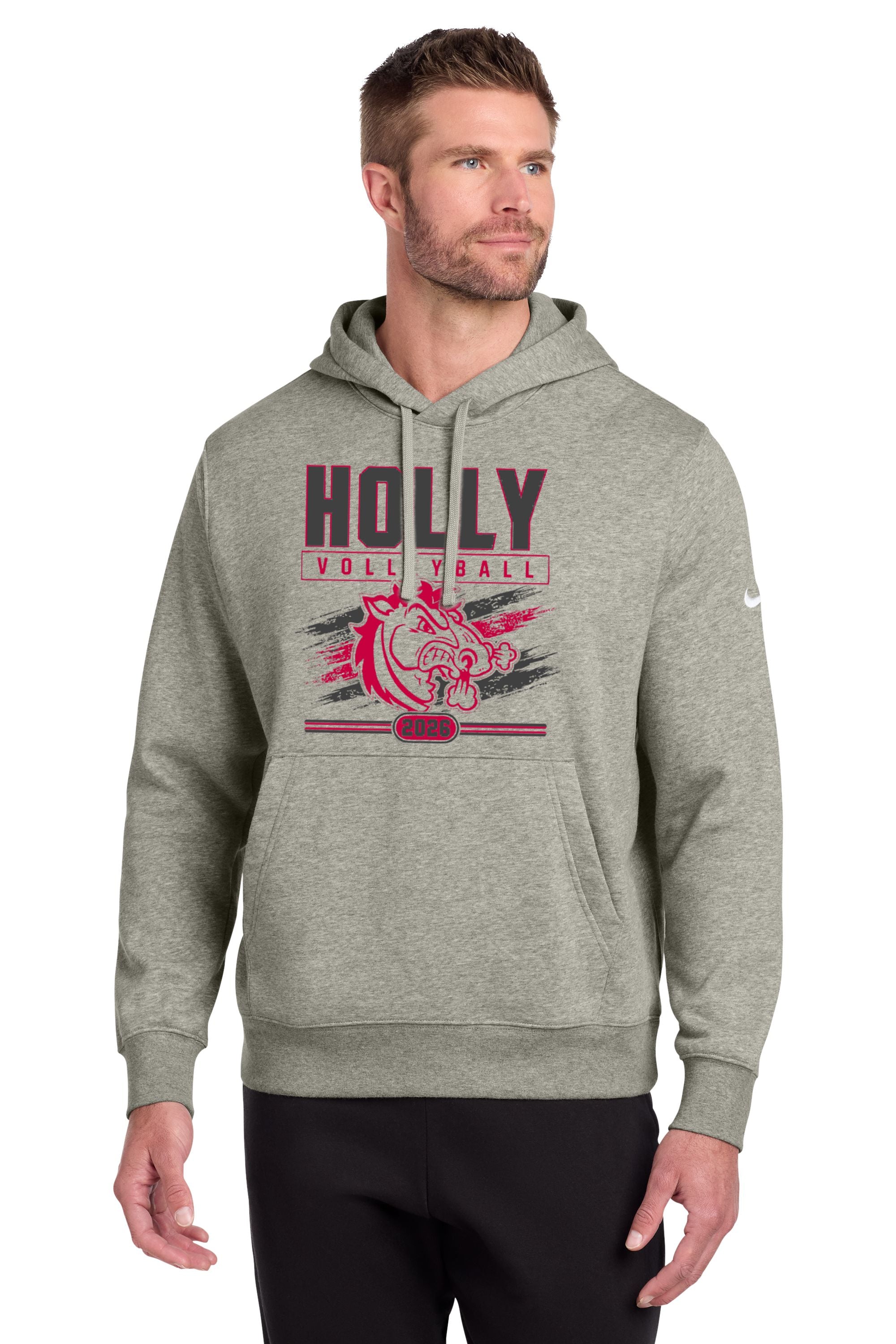 Holly Volleyball Nike Club Fleece Hood