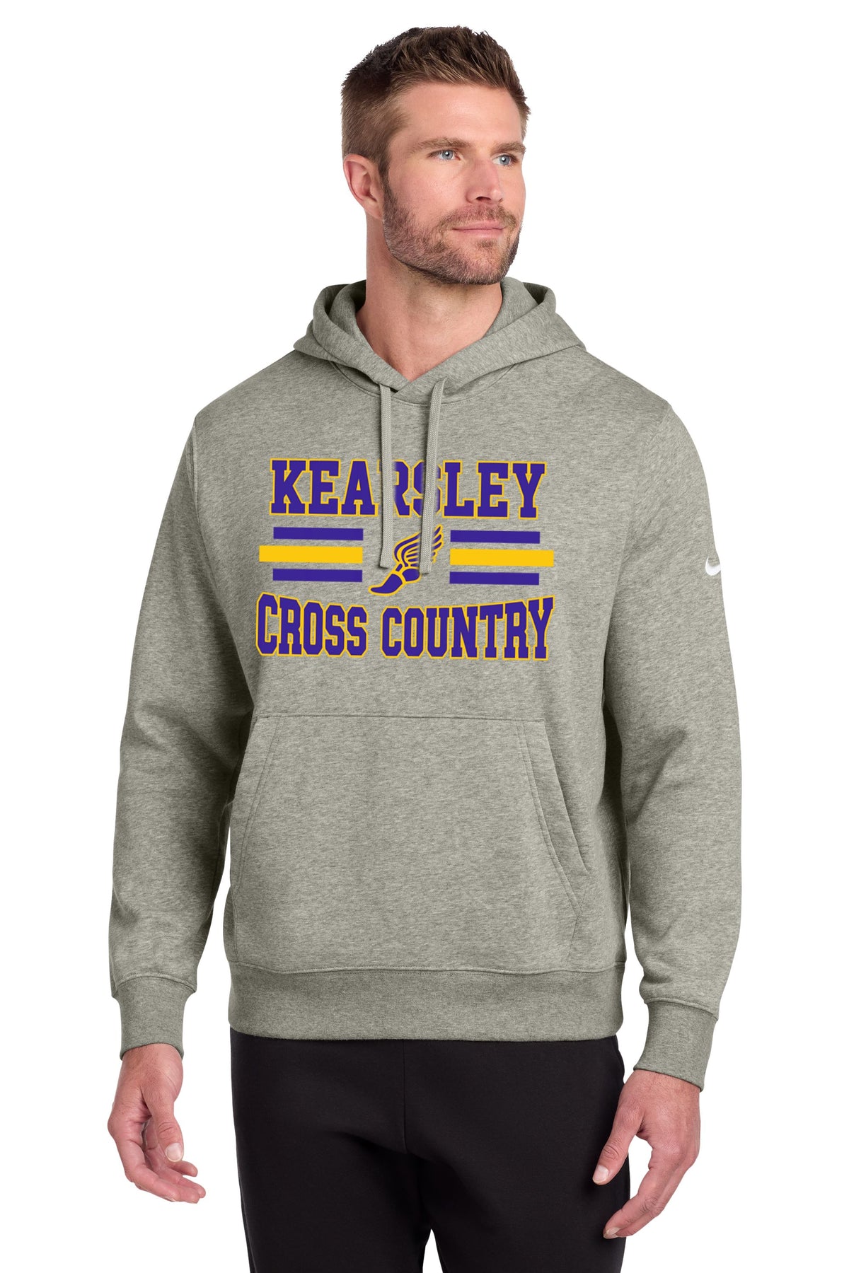 Kearsley Cross Country Nike Club Fleece Hood