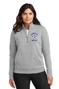 Kearsley Soccer Nike Women's Club Fleece Sleeve Swoosh 1/2-Zip