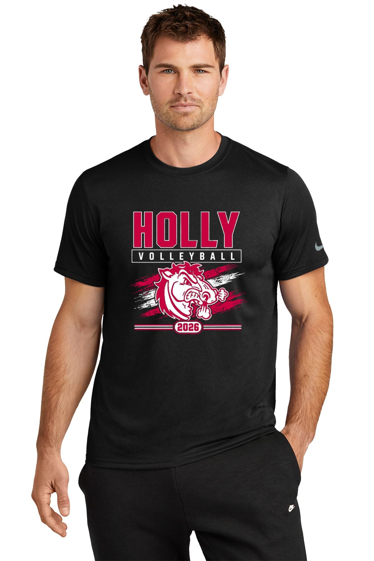 Holly Volleyball Nike Swoosh Sleeve rLegend Tee