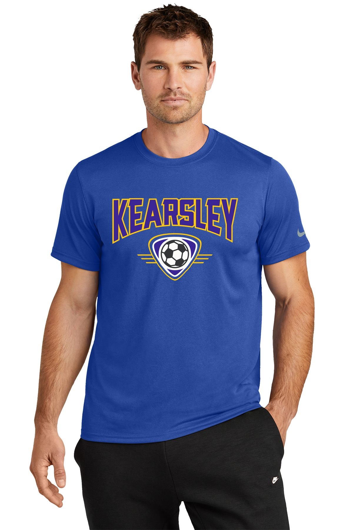 Kearsley Soccer Nike Swoosh Sleeve rLegend Tee