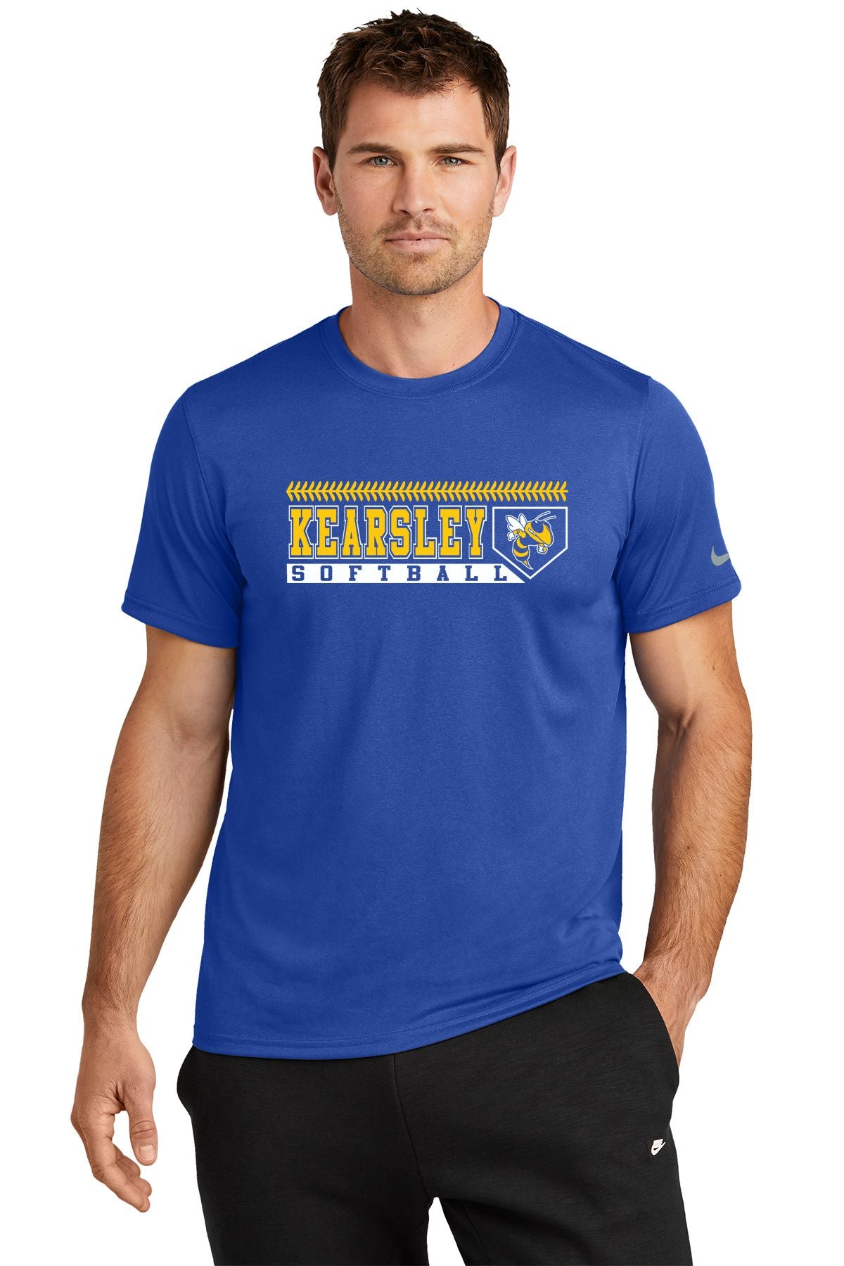 Kearsley Softball Nike Swoosh Sleeve rLegend Tee