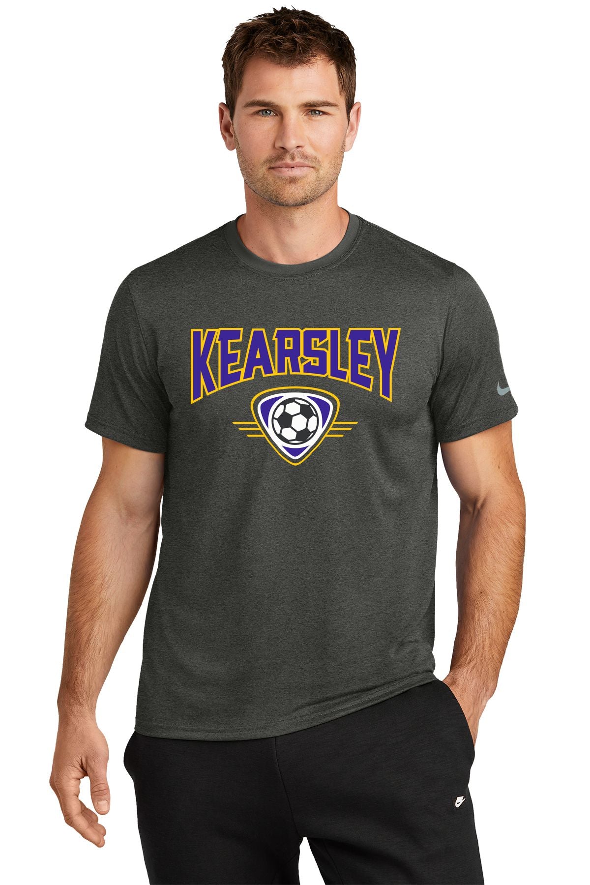 Kearsley Soccer Nike Swoosh Sleeve rLegend Tee
