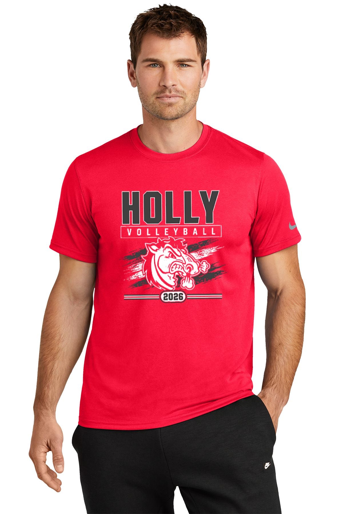 Holly Volleyball Nike Swoosh Sleeve rLegend Tee