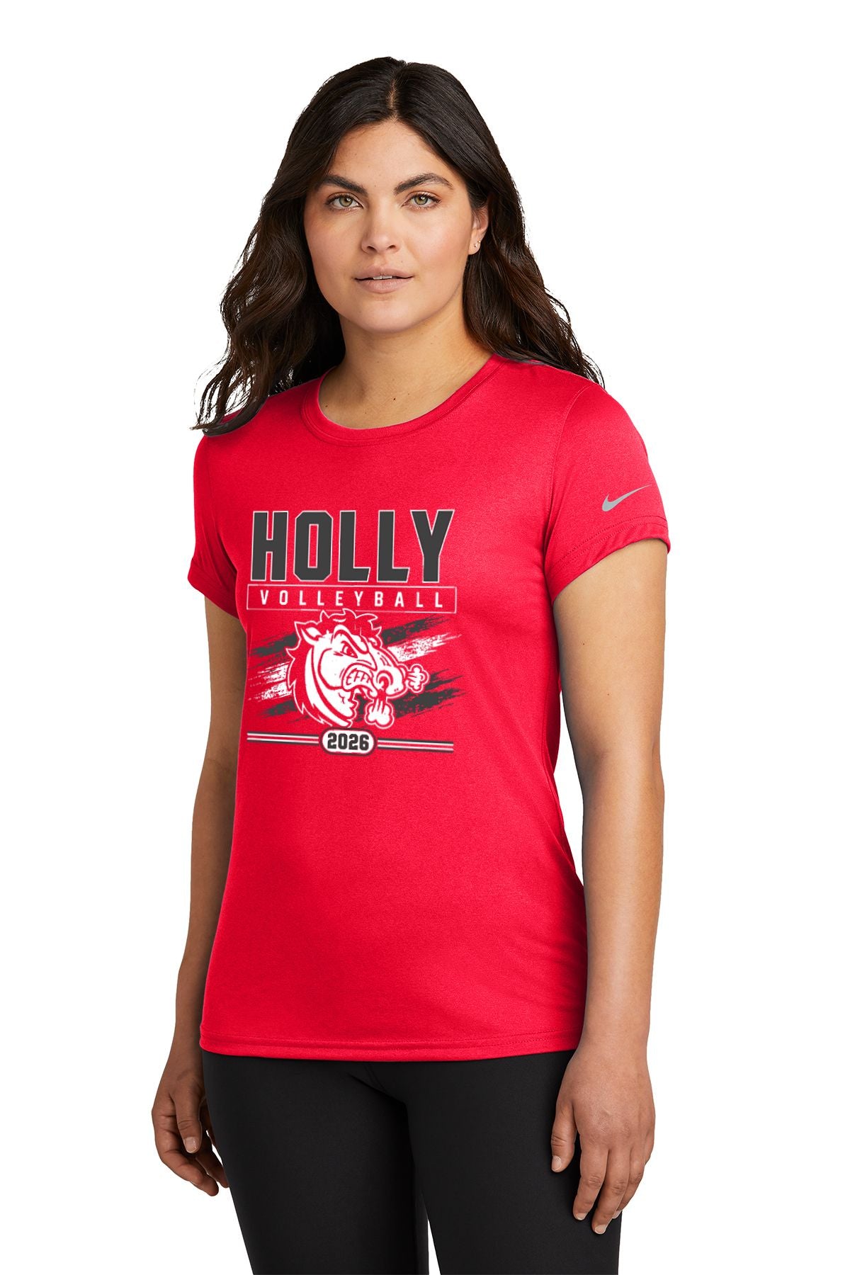 Holly Volleyball Nike Swoosh Sleeve rLegend Tee