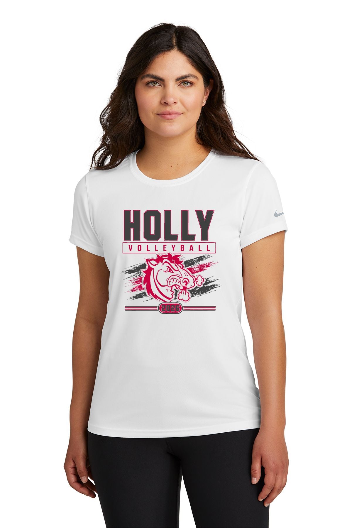 Holly Volleyball Nike Swoosh Sleeve rLegend Tee