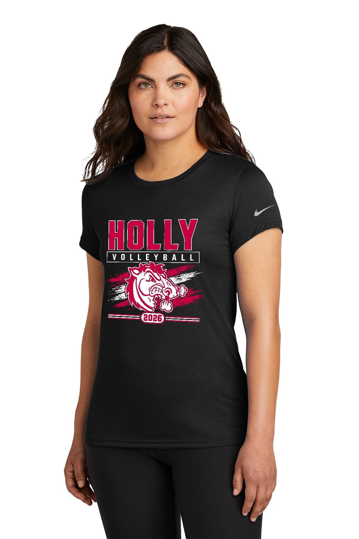 Holly Volleyball Nike Swoosh Sleeve rLegend Tee