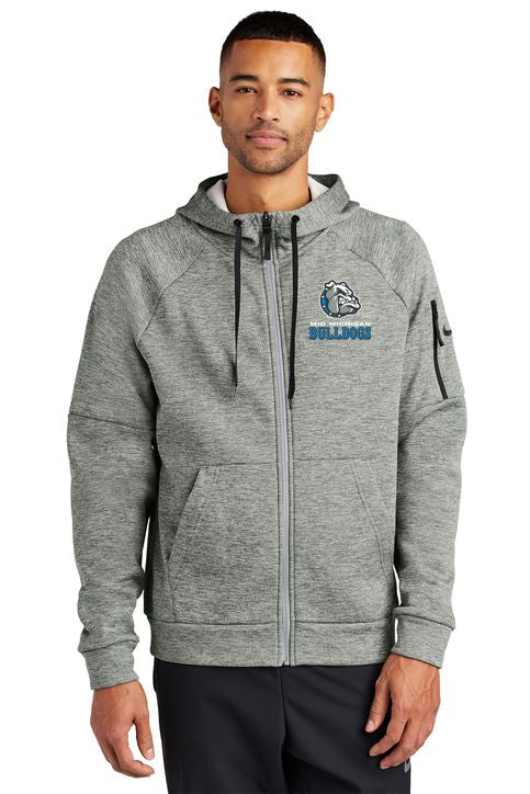 Mid Michigan Bulldogs Nike Therma-FIT Pocket Full-Zip Fleece Hoodie