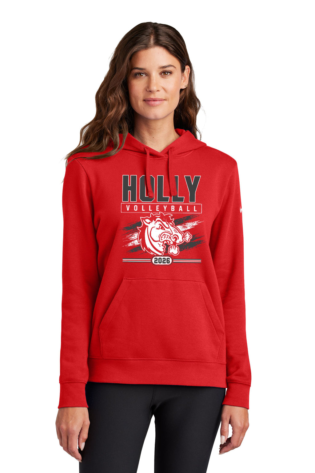 Holly Volleyball Nike Club Fleece Hood