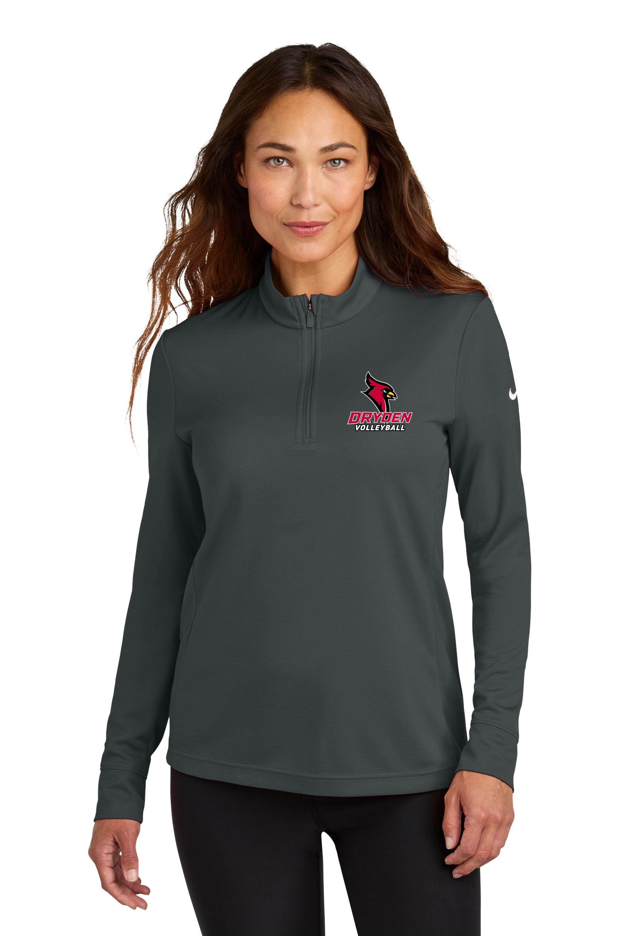 Dryden Volleyball Nike Women’s Essential 1/2-Zip Cover-Up