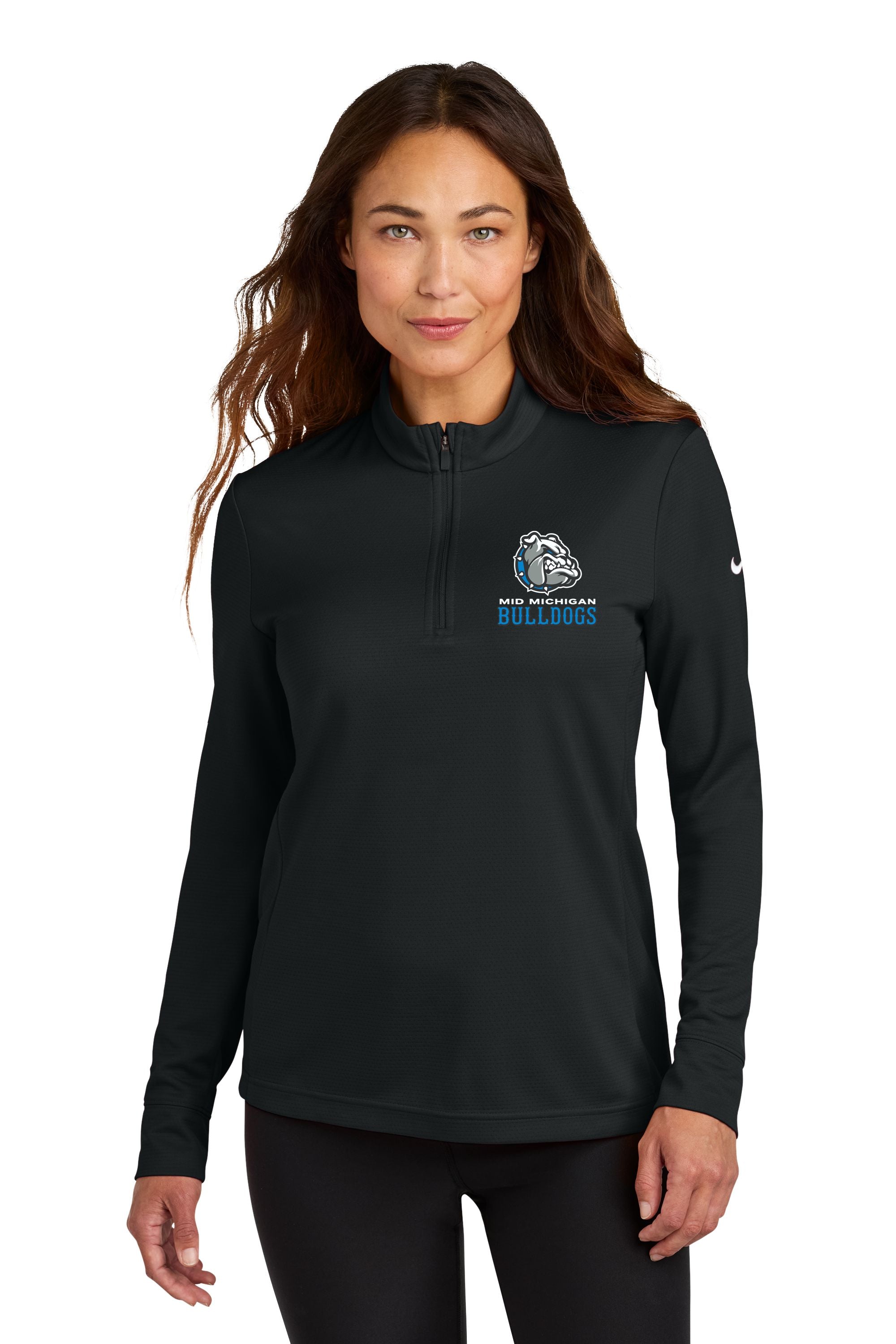Mid Michigan Bulldogs Nike Women’s Essential 1/2-Zip Cover-Up