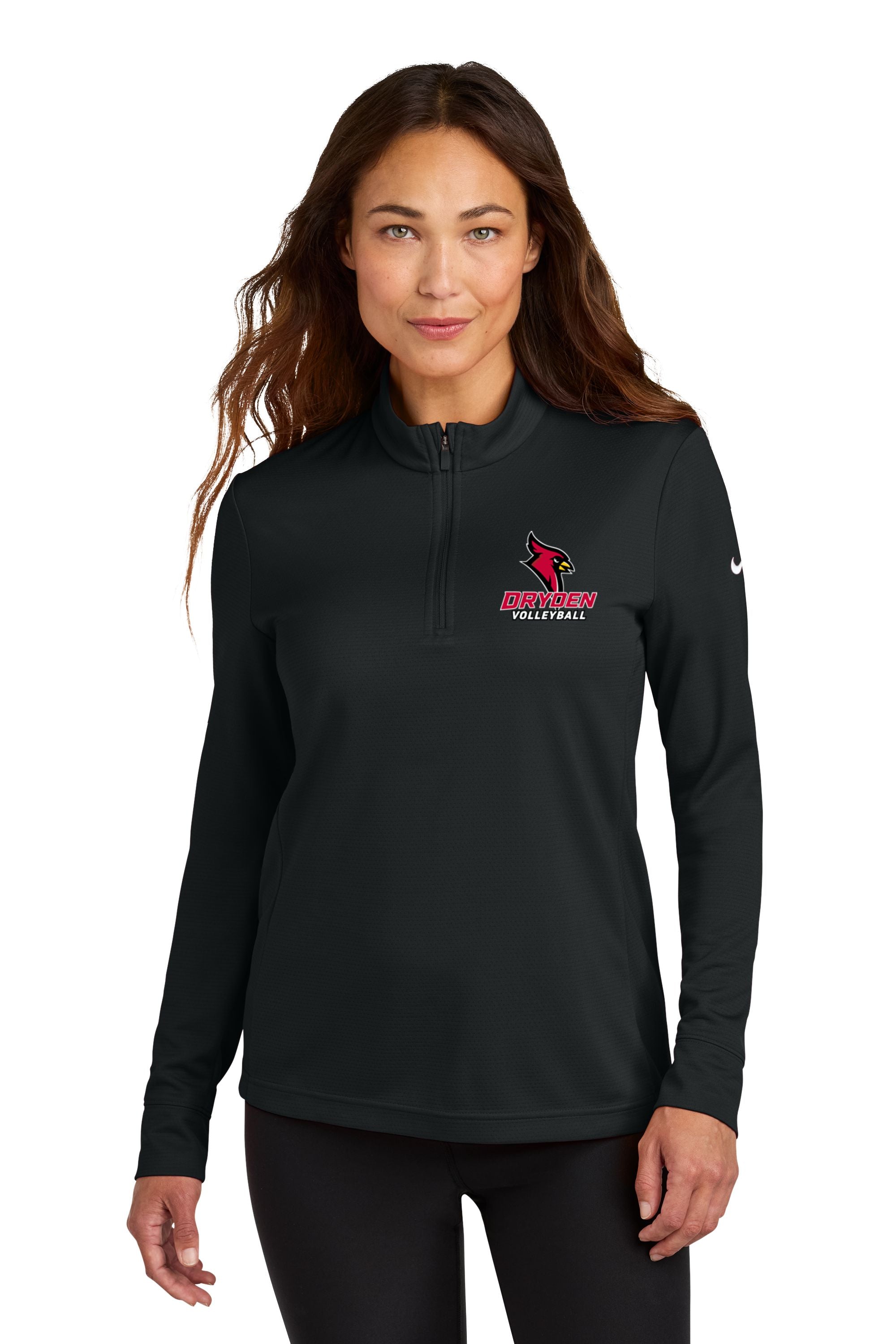 Dryden Volleyball Nike Women’s Essential 1/2-Zip Cover-Up