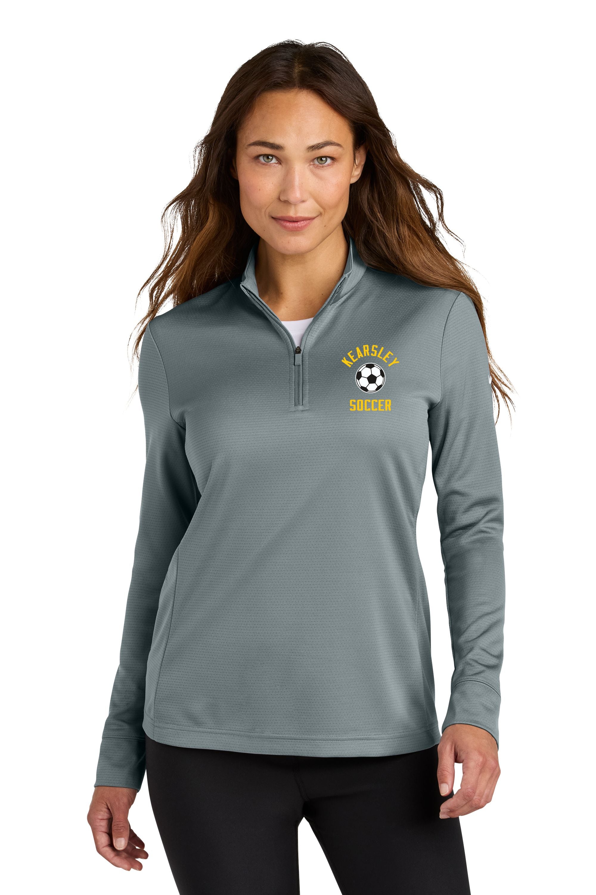 Kearsley Soccer Nike Women’s Essential 1/2-Zip Cover-Up