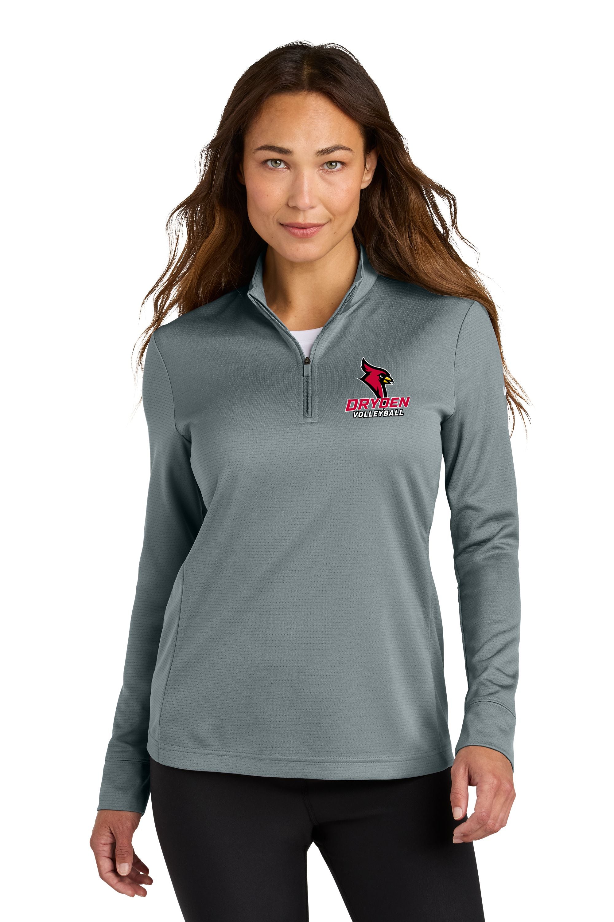 Dryden Volleyball Nike Women’s Essential 1/2-Zip Cover-Up