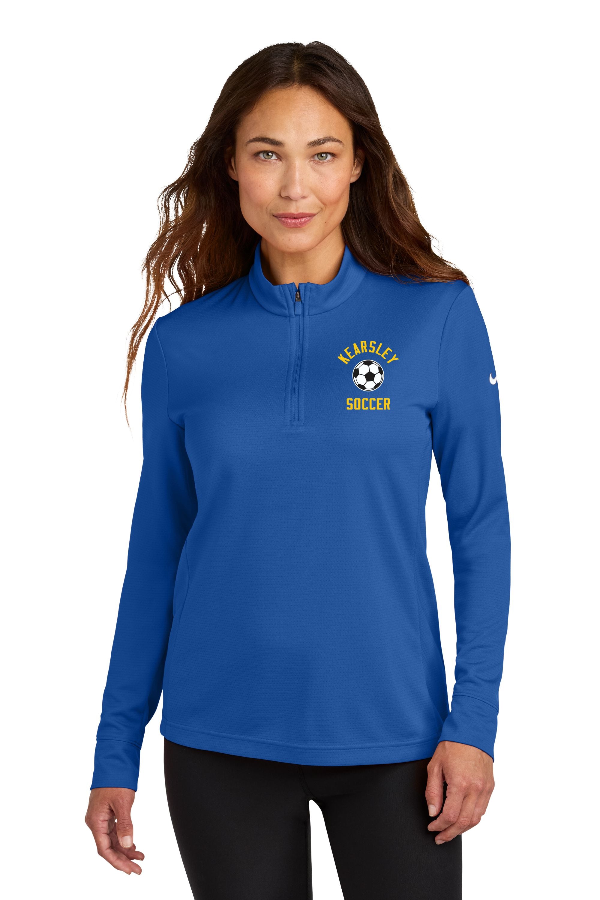Kearsley Soccer Nike Women’s Essential 1/2-Zip Cover-Up