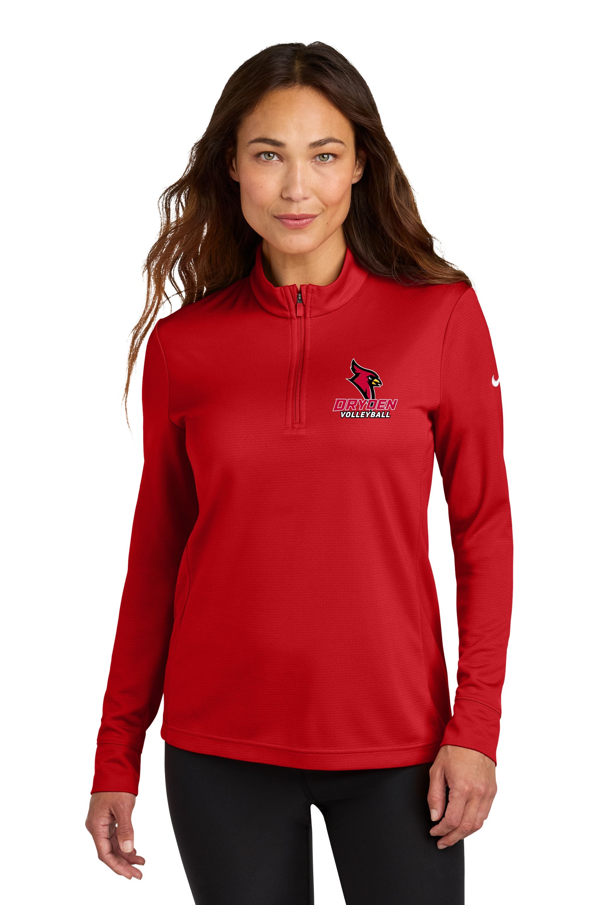 Dryden Volleyball Nike Women’s Essential 1/2-Zip Cover-Up