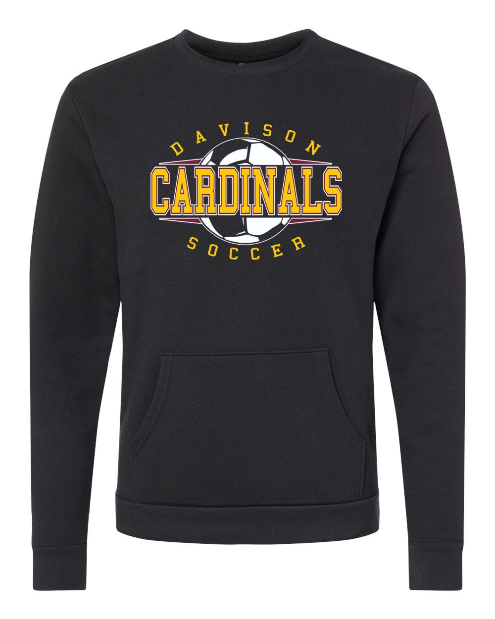 Davison Soccer Unisex Santa Cruz Pocket Sweatshirt