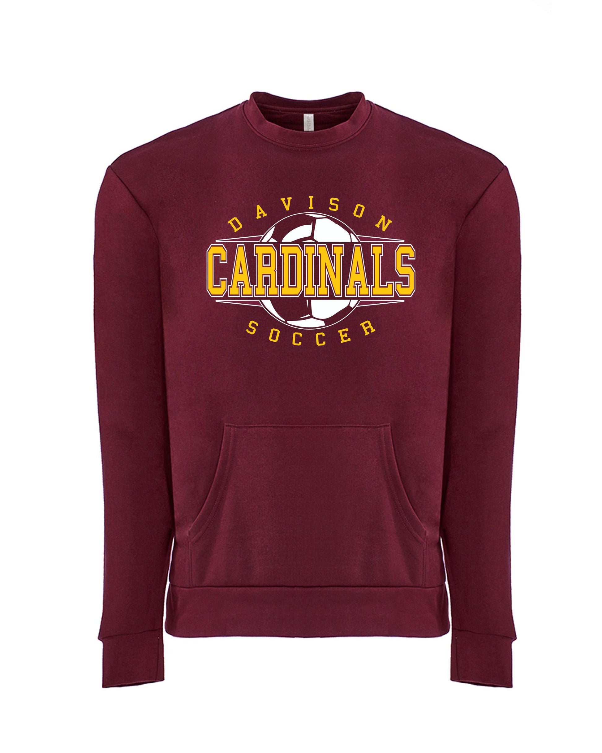 Davison Soccer Unisex Santa Cruz Pocket Sweatshirt