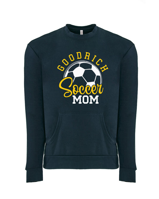 Goodrich Soccer MOM Unisex Santa Cruz Pocket Sweatshirt