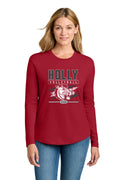 Holly Volleyball Women’s Cotton Relaxed Long Sleeve Tee