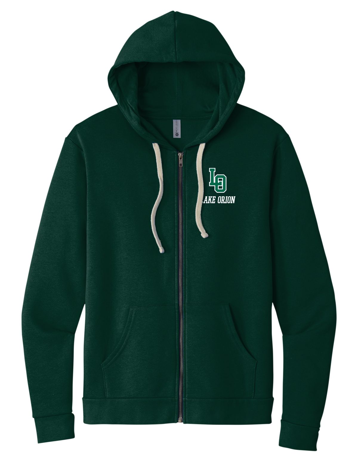 Lake Orion Unisex Santa Cruz Zip Hoodie