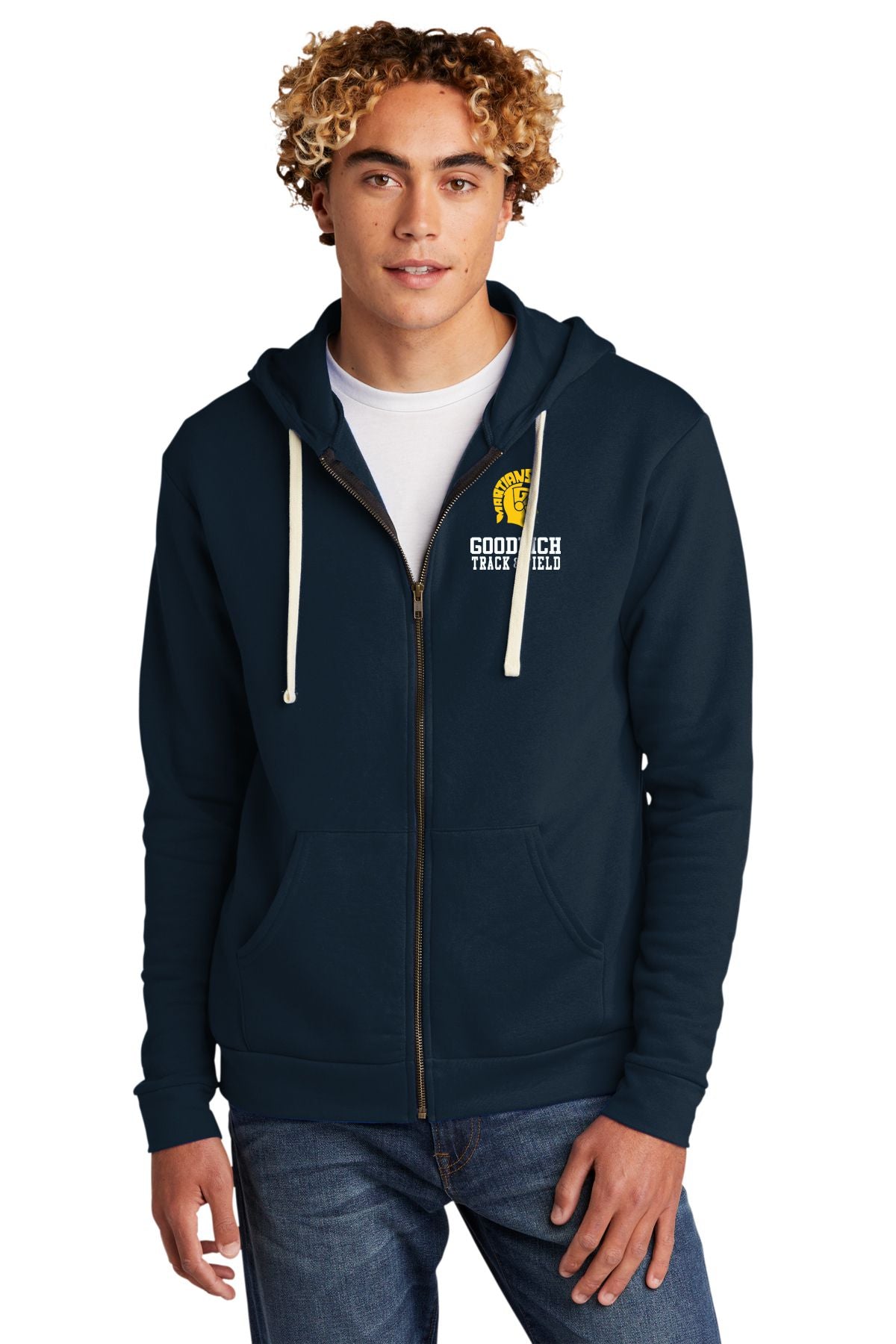 Goodrich Track & Field Unisex Santa Cruz Zip Hoodie