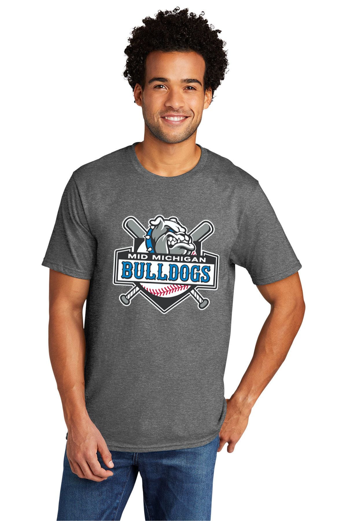 Mid Michigan Bulldogs Tri-Blend Short Sleeve
