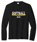 Mott CC Softball Tri-Blend Long Sleeve