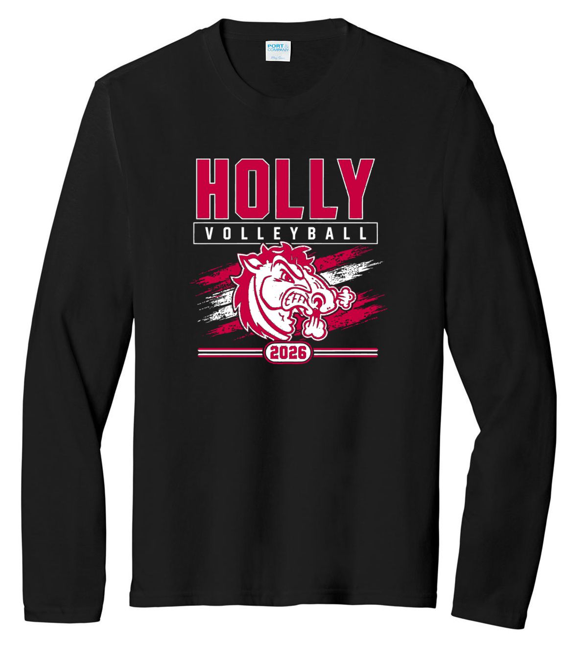 Holly Volleyball Tri-Blend Long Sleeve
